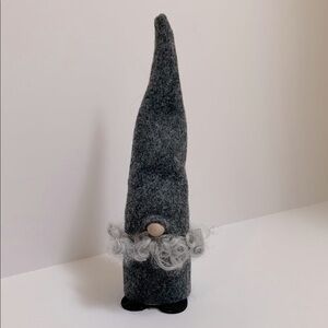 Charming Gray Felt Gnome